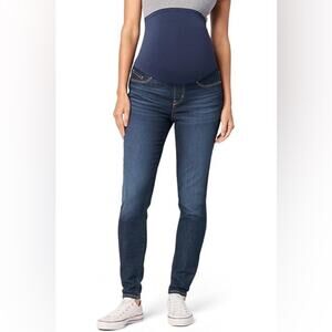 Hudson Maternity Jeans Full Belly Panel Stretchy Classic skinny Sz 25